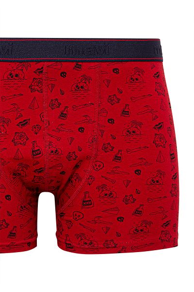 Mavi Printed Red Boxer 091719-85478