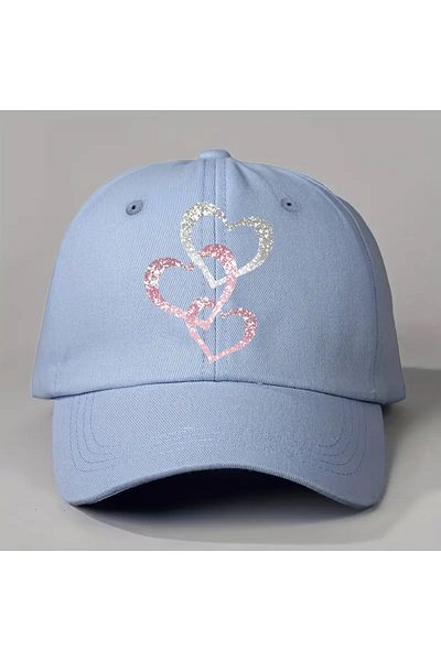 LEIVOR Γυναικείο καπέλο με στάμπα Triple Heart Special Design