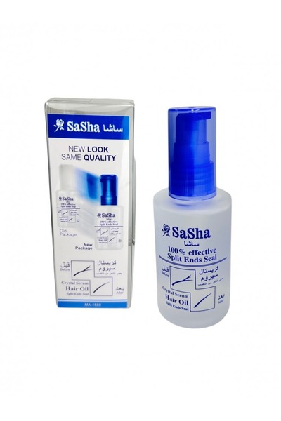 SASHA كريستال سيروم شعر يحمي الشعر من التقصف