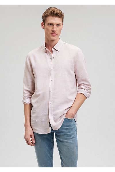 Mavi Pink Shirt Fitted / Fitted Cut 020579 -70283