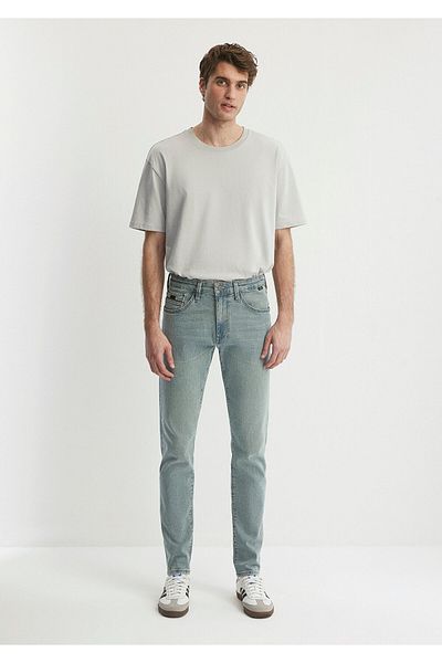 Mavi James Blue Black Vintage Light Blue Jean Trousers0042486525