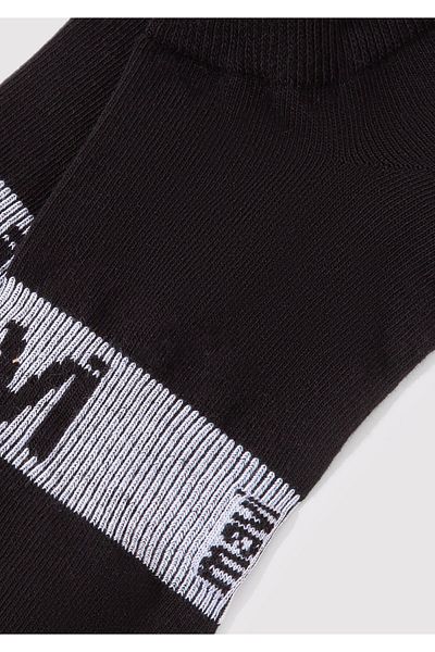 Mavi Logo Printed Black Booties Socks 0911330 -900