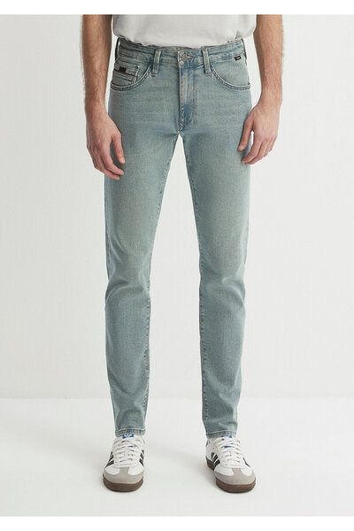 Mavi James Blue Black Vintage Light Blue Jean Trousers0042486525