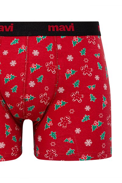 Mavi Christmas Themed Red Boxers0911251-32421