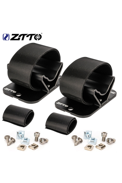 ZTTO قطعتان من دعامات تثبيت شوكة الدراجة الخلفية على سقف السيارة، حامل سريع ا...