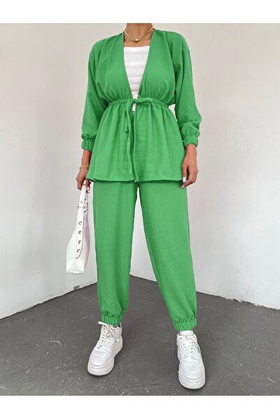 HİJABAYA Beli Na vezivanje Elastični Dvostruki K Lan Set