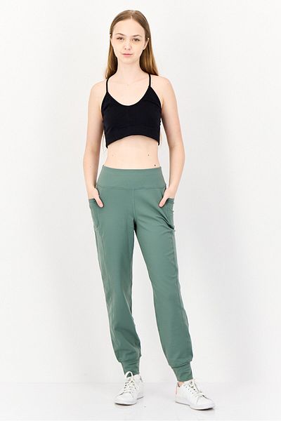 SKECHERS Women Sportswear Fit Training Jogger Pants, Sage