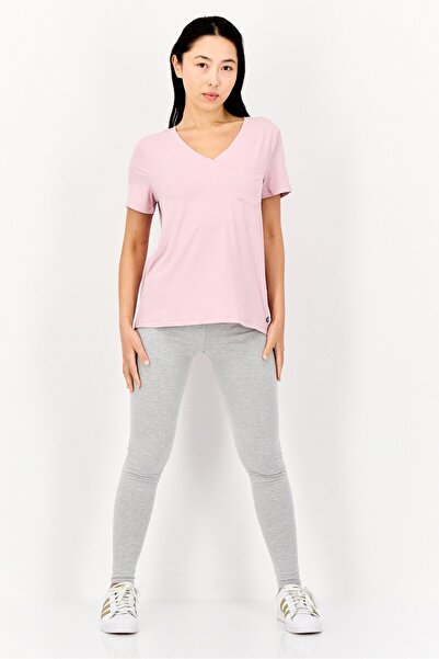 SKECHERS Women Sportswear Fit Short Sleeve Outdoor T-Shirt, Pink