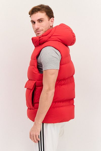 adidas Y-3 By Yohji Yamamoto Men Sport Fit Outdoor Jacket Vest, Red