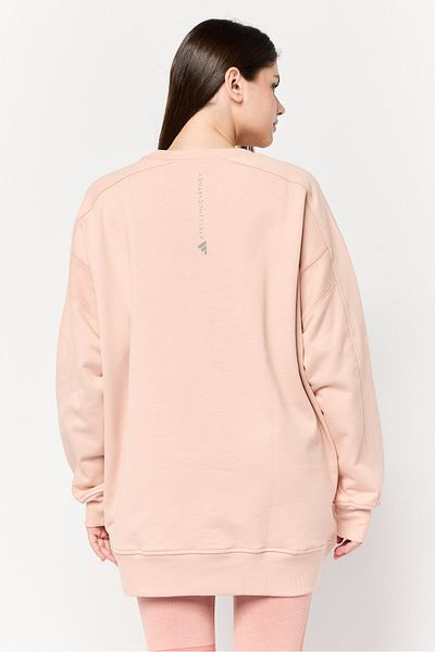 adidas X Stella Mccartney Women Sportswear Fit Long Sleeve Outdoor Sweatshirt, Peach