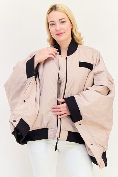 adidas X Parley Women Loose Fit Outdoor Jackets, Taupe