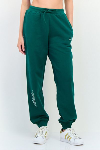 adidas Women Sportswear Fit Outdoor Sweatpants, Green