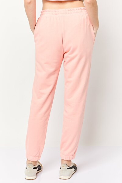 Scotch & Soda Women Regular Fit Embroided Logo Jogger Pants, Peach
