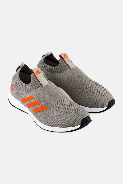 adidas Kids Boy Adiron Slip On Training Shoes, Grey