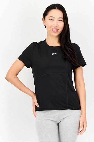 Reebok Women Sportswear Fit Training T-shirt, Black