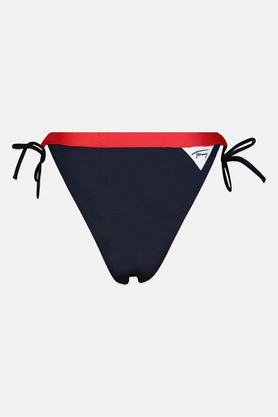 Tommy Jeans Women Brand Logo Bikini Bottom, Navy