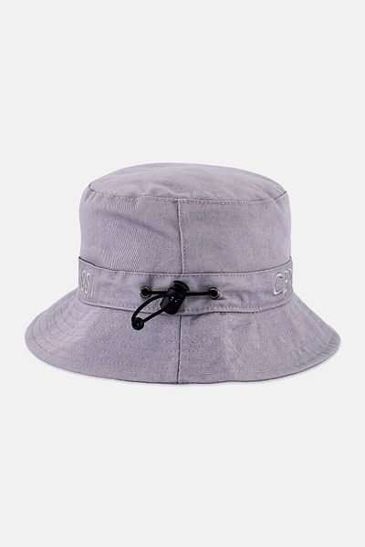 Cerruti 1881 Men Embroidered Logo Bucket Cap, Grey
