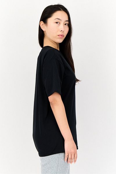 SKECHERS Women Sportswear Fit Short Sleeve Outdoor T-shirt, Black