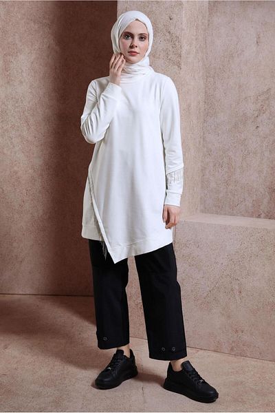 Alvina TASSELED TRACKSUIT TUNIC 44442