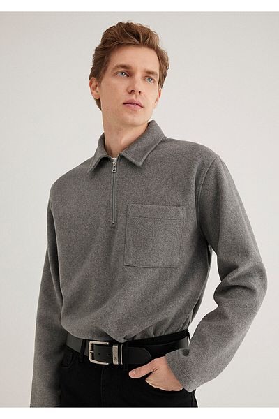 Mavi Schwarzer Ledergürtel - Modell 0911646 -900