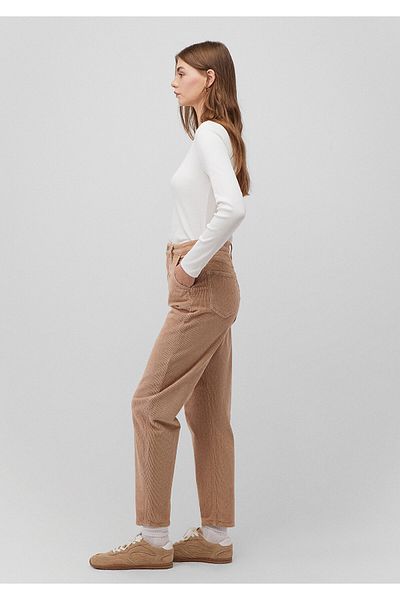 Mavi Laura Brown Velvet Trousers 101153 -88344