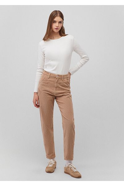 Mavi Laura Brown Velvet Trousers 101153 -88344