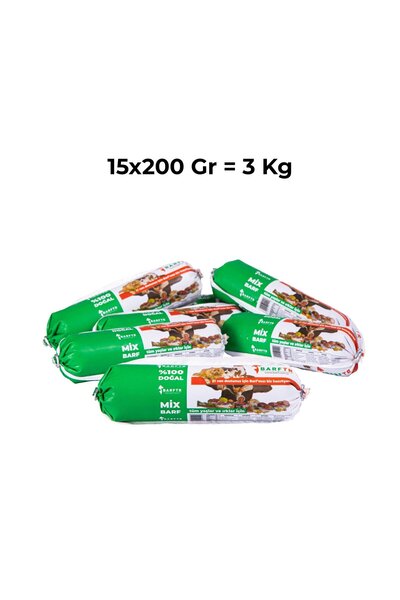 BARFTR Kedi Barf 3 Kg