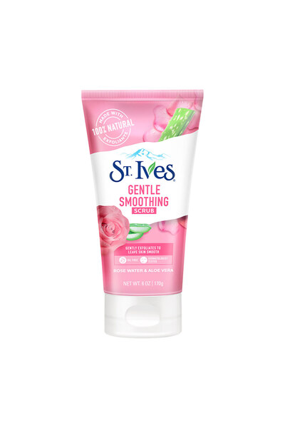 St. Ives Gentle Smoothing Rose Water & Aloe Vera Face Scrub