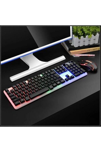 Other Wired Keyboard And Mouse Combo For Gaming With Multicolor Backlight