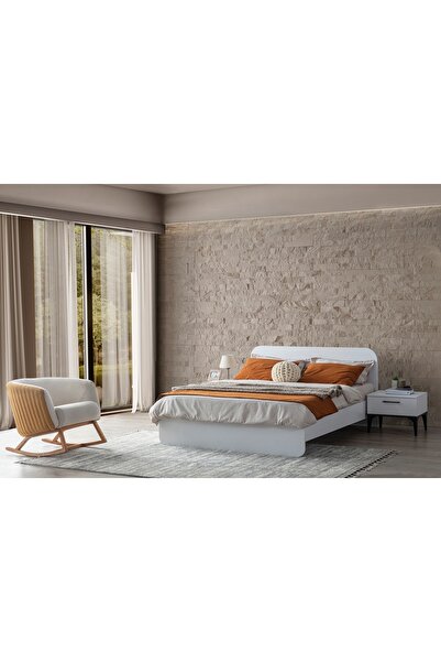 Vivense Life Yatak Odası Takımı, 4 Kapaklı, Ahşap Başlıklı