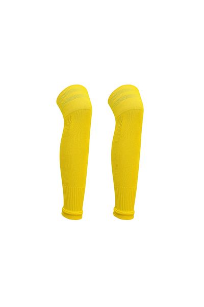 Choice L A-Yellow Loogdeel 1Pair Football Sock Calf Sleeves Adult Knee Protection Sports Socks High Tube Br