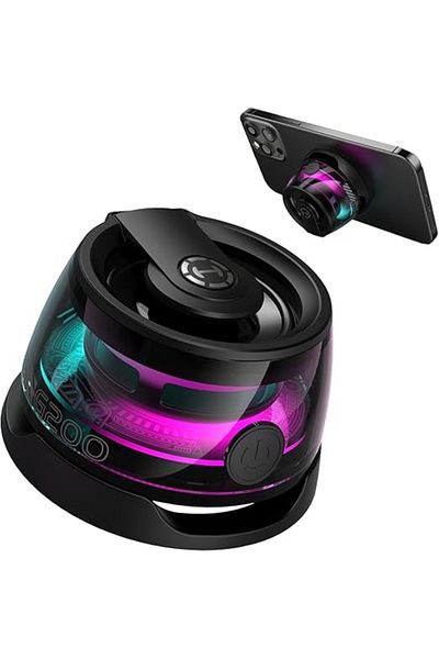 Edifier /HECATE G200 Bluetooth Magnetic Speaker ,Gaming,BT5.3,USB-C,RGB,Black,Magnetic Pads,7Hrs Pb