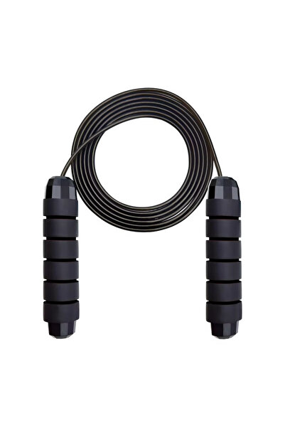 Choice3 black Speed Jump Rope Adjustable Steel Cable Rapid Skipping Rope with...