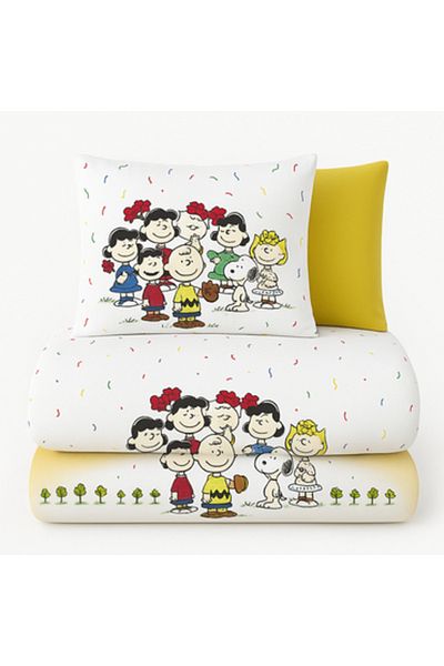 Pazar Home Bedding 4-piece single bed sheet for children - Bazaar Home Liwa with stitched filling