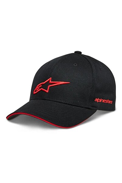Alpinestars Rostrum Şapka Siyah Kırmızı