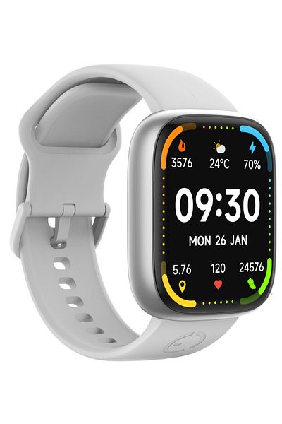 Ecowatch Smartwatch 6, 1.83" Tft-lcd, Ip68, White