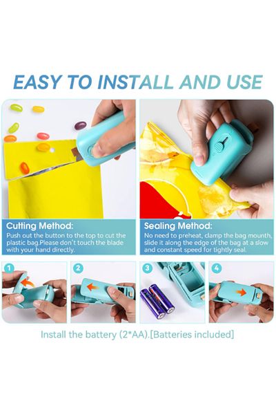 MACON Portable Mini Household Hand Pressure Heat Sealing Machine
