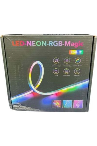 Generic شريط إضاءة LED ذكي RGBIC نيون مرن من كرونوس يعمل بمنفذ USB (10 أمتار)