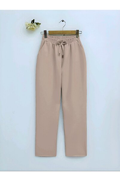 HİJABAYA Παντελόνι με στενό πόδι με κορδόνια στη μέση