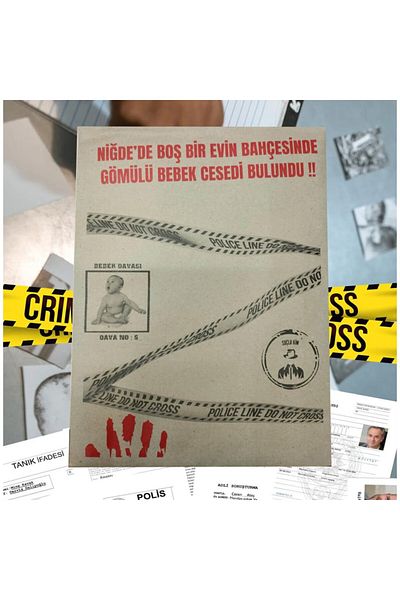 ABC Detective Game Baby Case