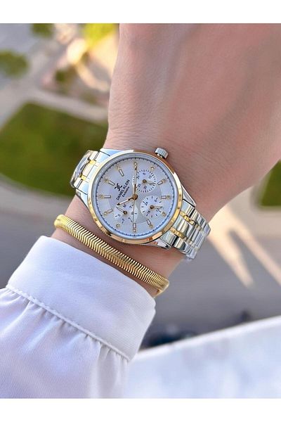 Daniel Klein 2 Years Warranty Function Steel Cord Bracelet Gift 30 Mt Waterproof Women's Wristwatch