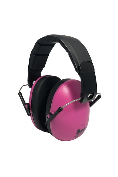 Banz Children's Earmuffs, Bubzee, 3-10 Years, Magenta