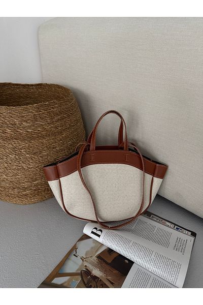 ALTUDA Women's Double Handle Tote Bag Pablo Wicker