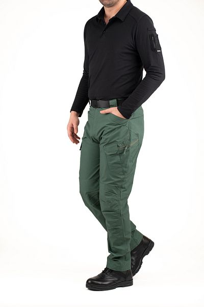 NkyÜniforma Nkystore Black Tactical Pants – Multi-Pocket, Durable Woven