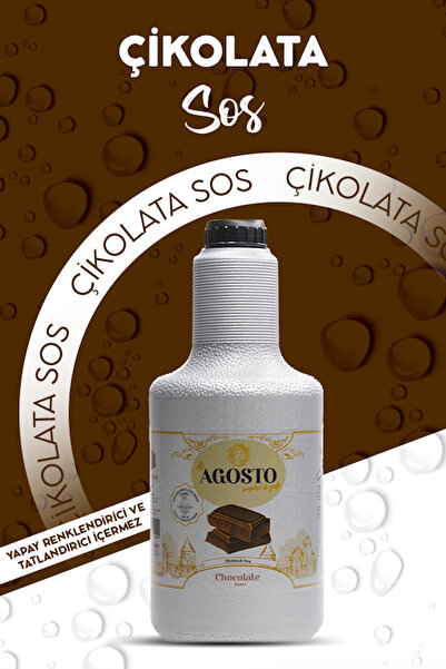 Profesyonel Bitter Çikolata Sos 2.5 kg