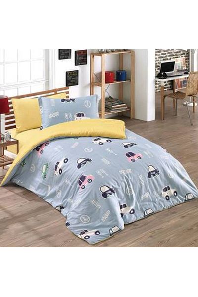Pazar Home Bedding 4-piece cotton baby single bed sheet - Bazaar Home Cardiff with stitched filling