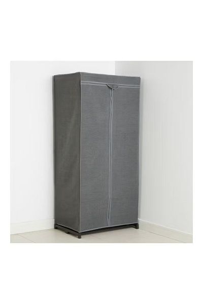 Home Center Zippered Storage Cabinet Grey