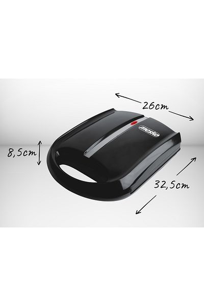 MESKO Aparat Pentru Preparat Waffle In Forma De Nuci Ms 3041, Invelis Antiaderent, 1600 W, Xl, Negru