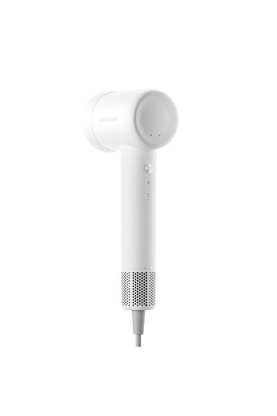 Coshare Hd20 Hair Dryer, Shinering, Negative Ions, 110,000 Rpm, 1300 W, Thermal Control, White