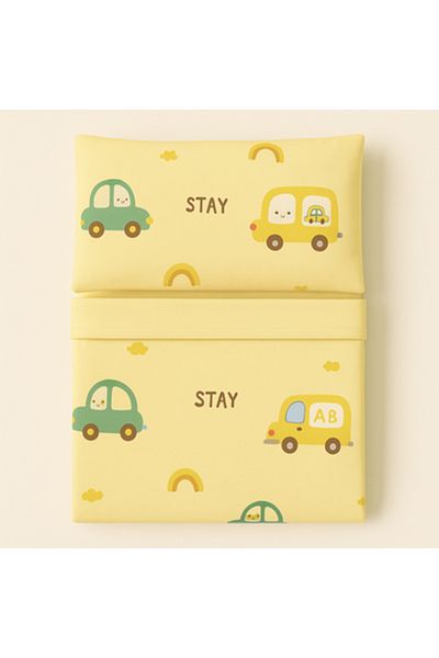 Pazar Home Bedding 4-piece cotton baby single bed sheet - Bazaar Home Cardiff with stitched filling